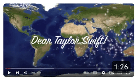 Dear Taylor Swift, please save streaming music for all of us